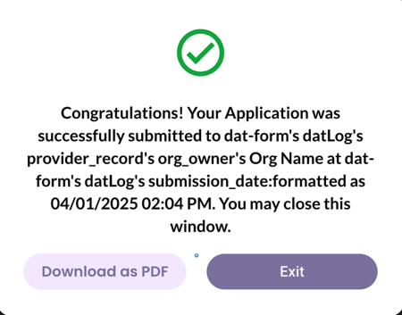 submitted